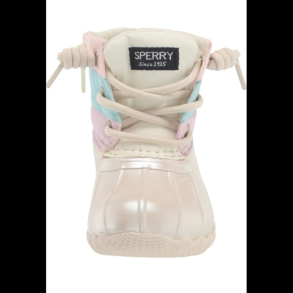 Sperry Kids Pastel Multi Rain Boots - Picture 9 of 10